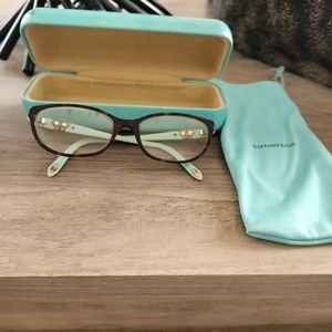 Tiffany butterfly eyeglass frames perfect condition no missing gems.